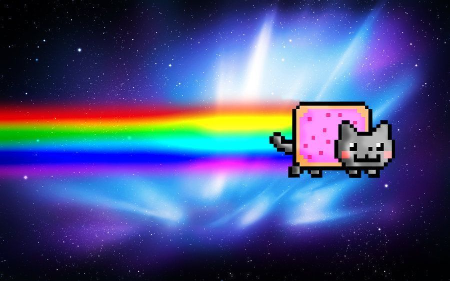 Nyan Cat Wallpaper by ExplosivePixel on DeviantArt