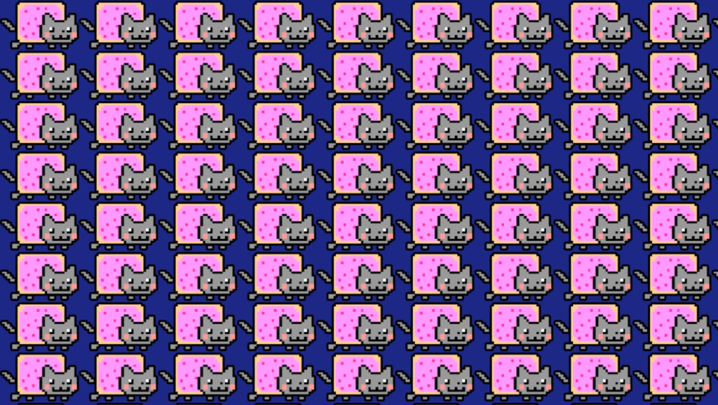 Nyan cat pattern - Wallpaper by NBDA on DeviantArt