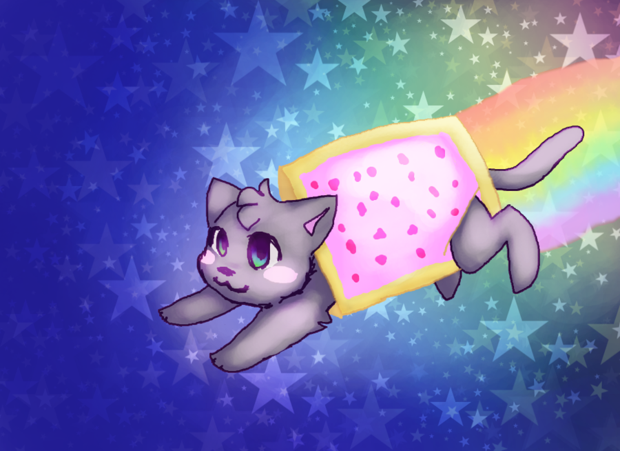 Nyan cat by Me11ochan on DeviantArt
