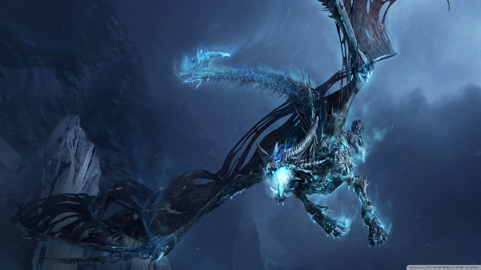 World Of Warcraft Ice Dragon HD desktop wallpaper : Widescreen ...