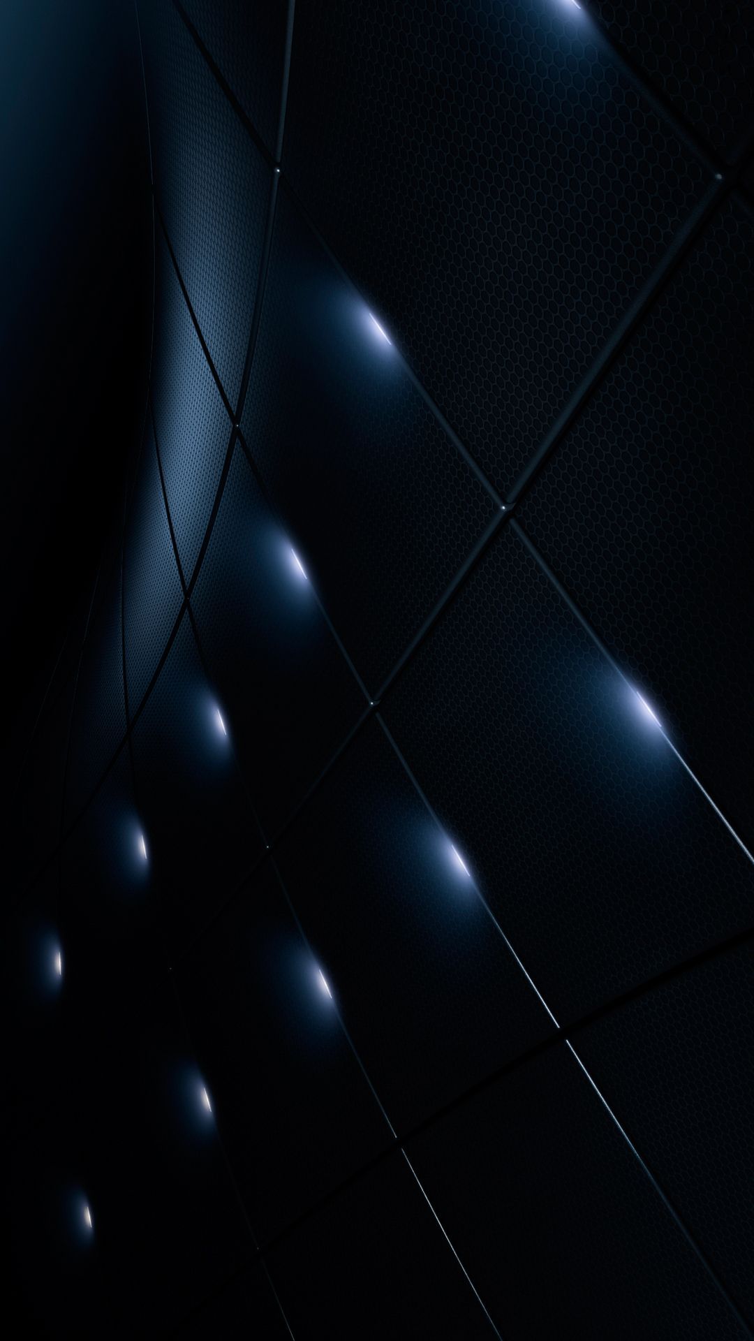 Wallpapers for Galaxy - Dark Blue Abstract Design