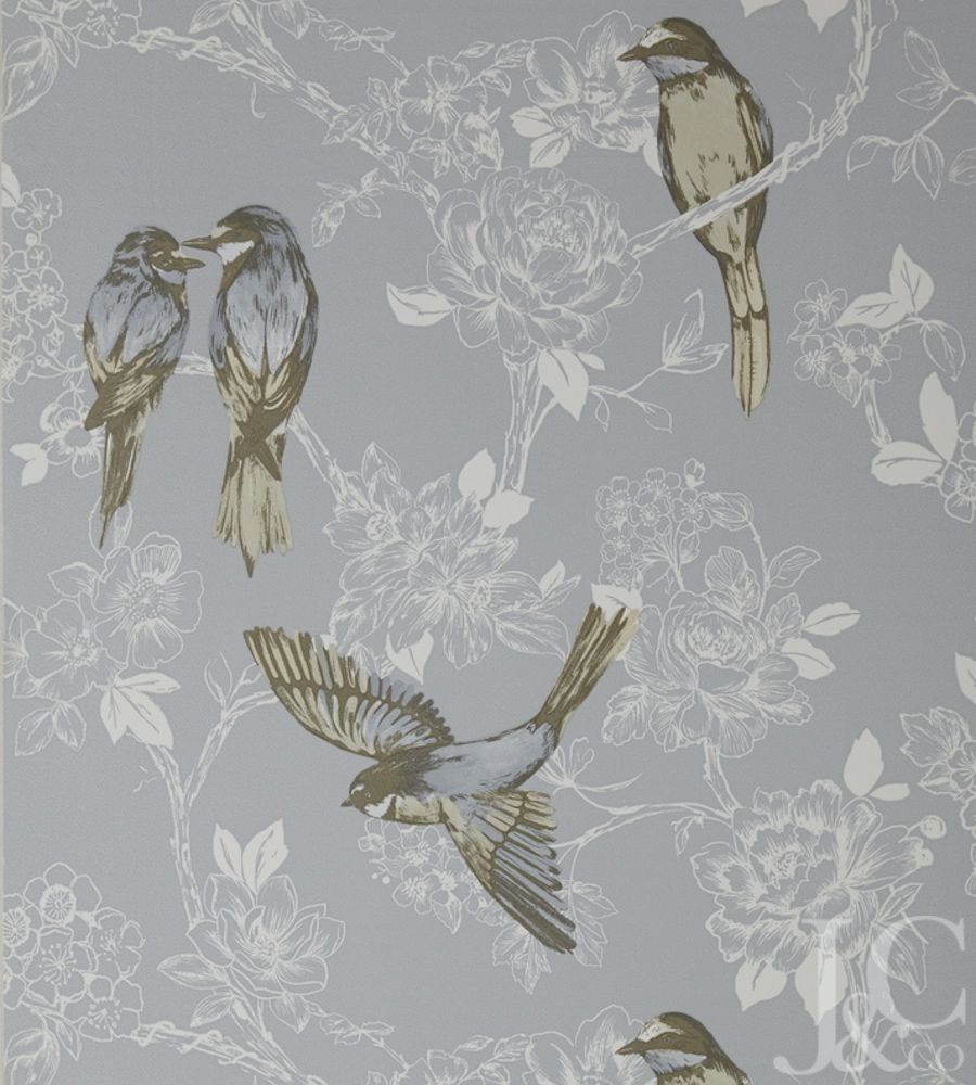 Songbird Wallpaper by Prestigious Textiles Jane Clayton