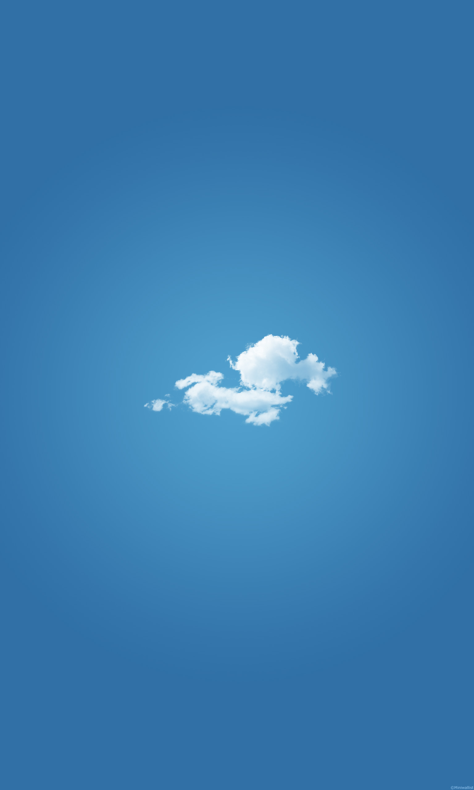White Cloud Mobile Wallpaper | Miniwallist