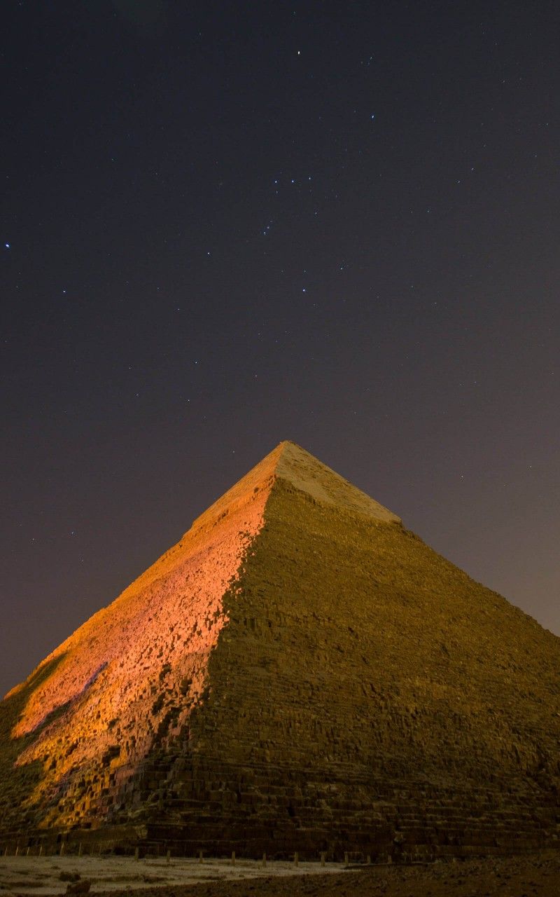 Download Pyramid by Night HD wallpaper for Kindle Fire HD