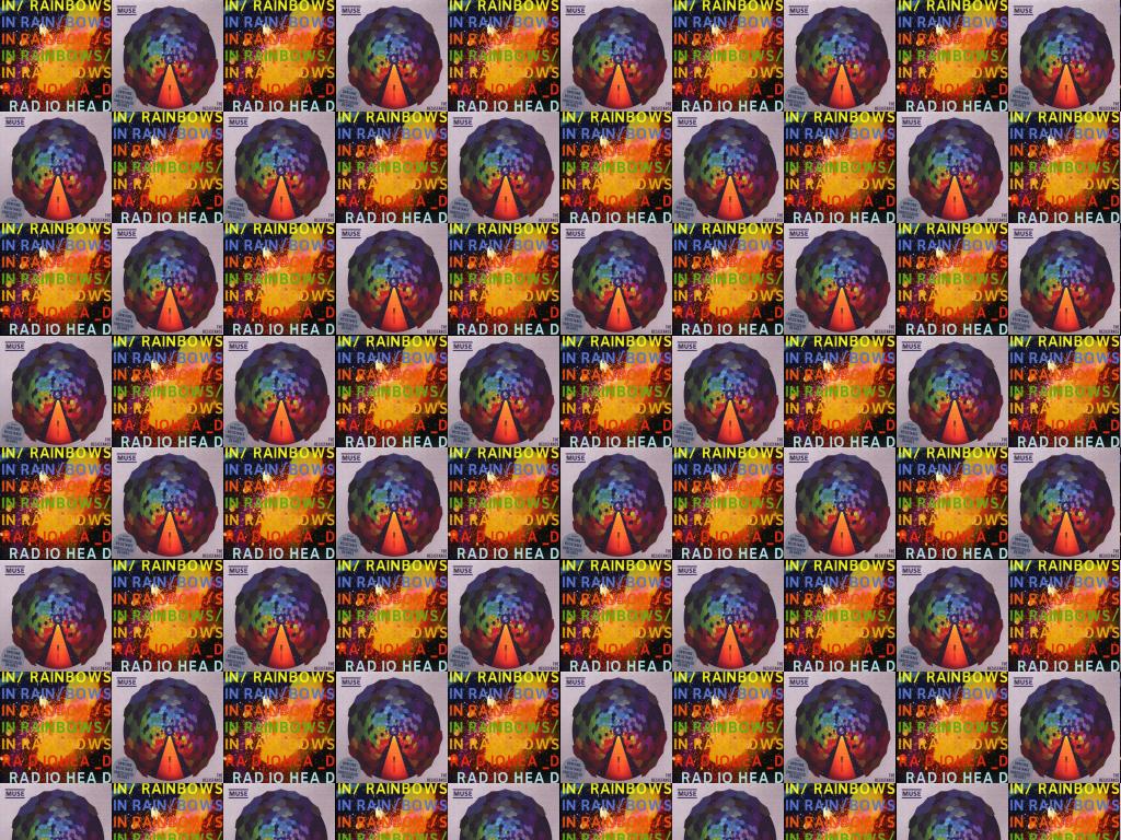 Radiohead In Rainbows Muse Resistance Wallpaper Tiled Desktop