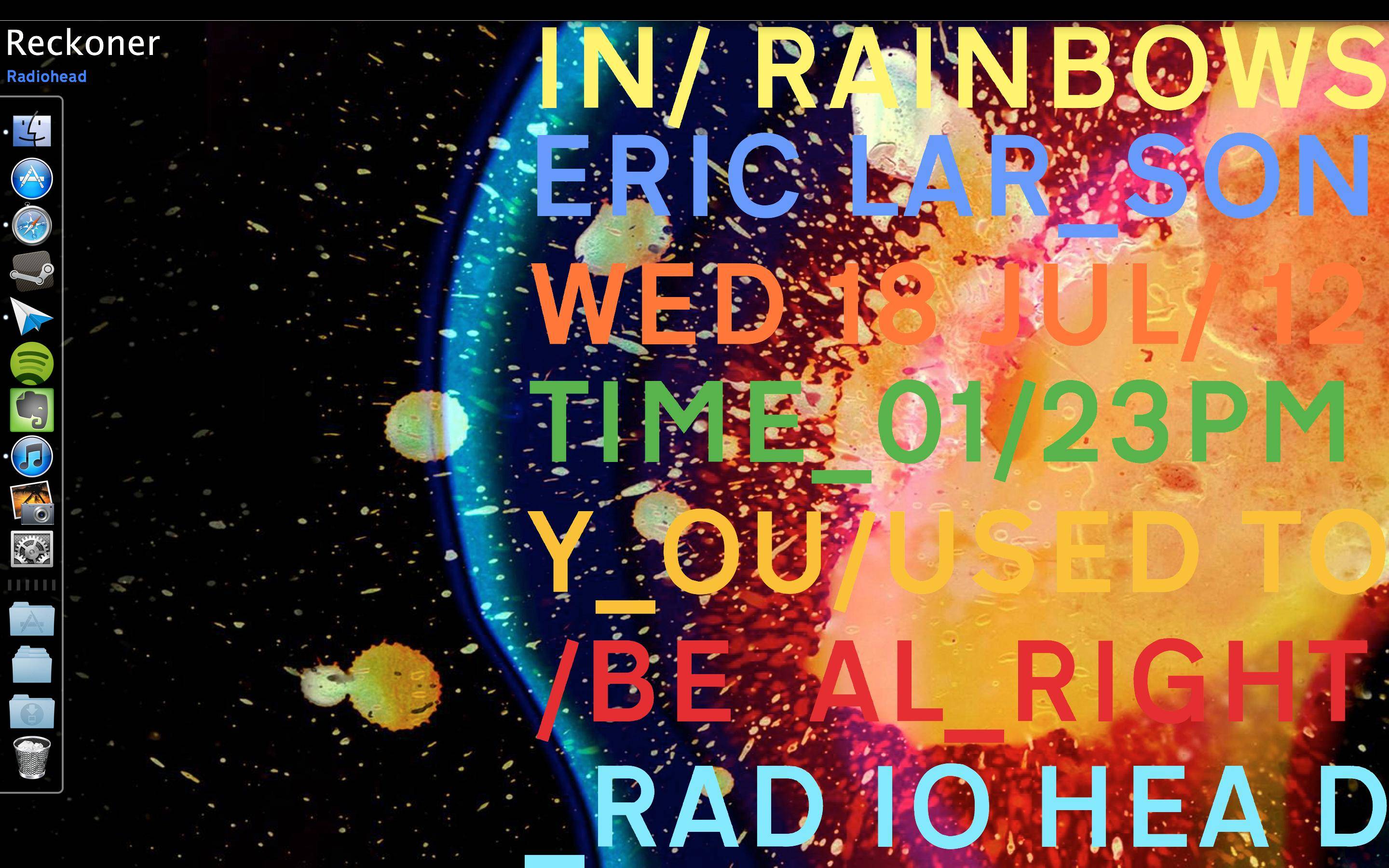 Week of reddit.com / r / radiohead Sunday 7 / 15 - Saturday 7 / 21