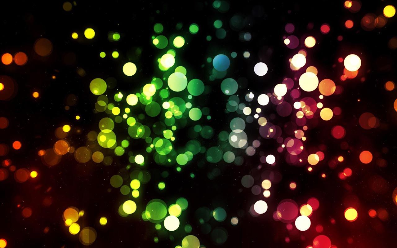 Lights Rainbows Blurred HD Background Wallpaper | HD Wallpapers Source
