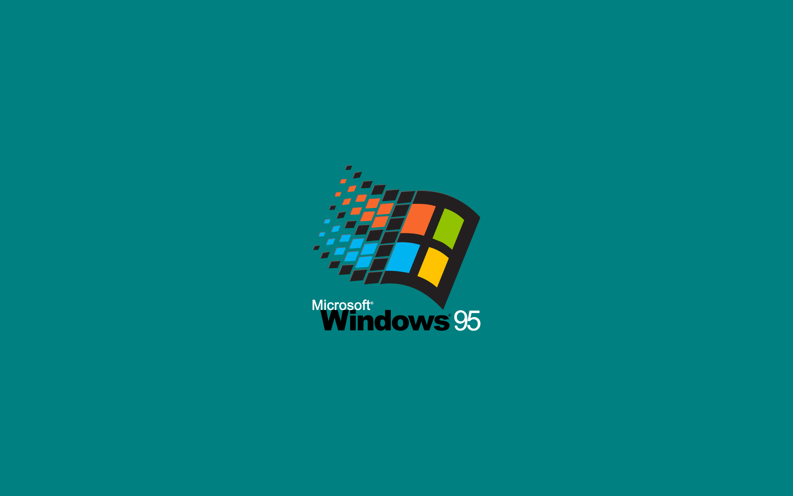 Microsoft Windows 95 Logo Wallpaper