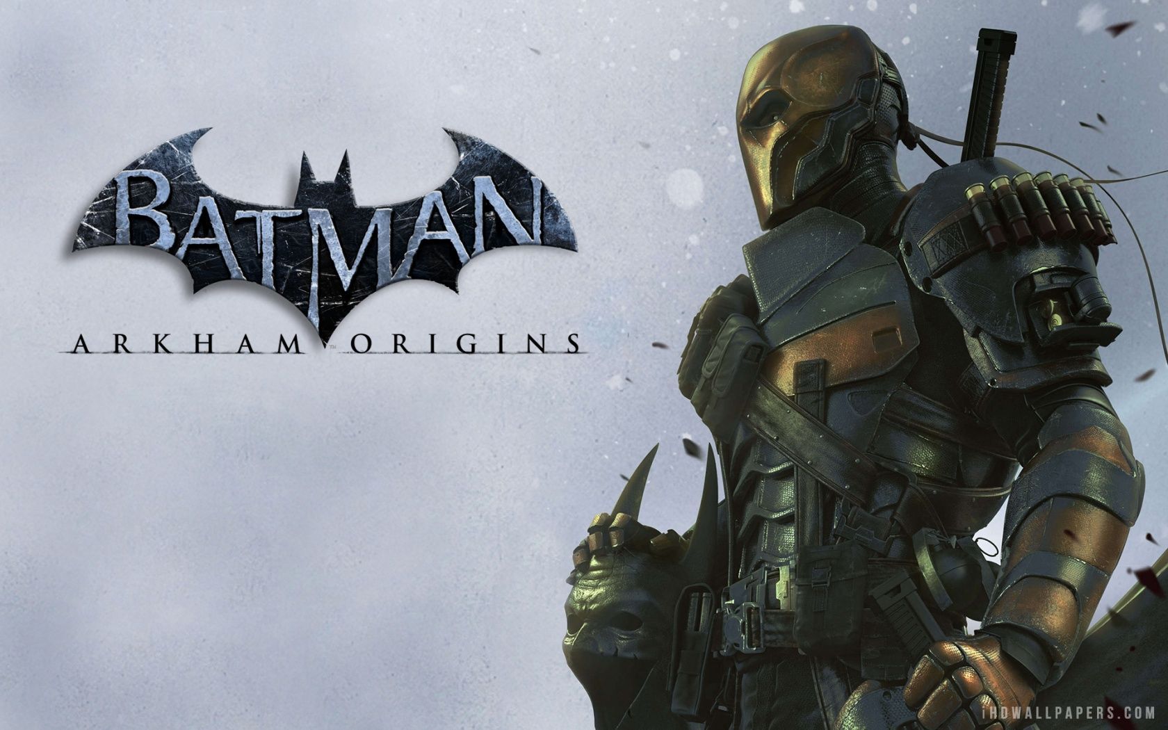 Deathstroke in Batman Arkham Origins HD Wallpaper - iHD Backgrounds