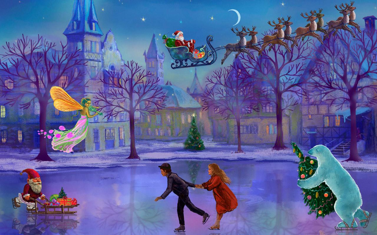 Christmas Rink Live Wallpaper - Android Apps on Google Play