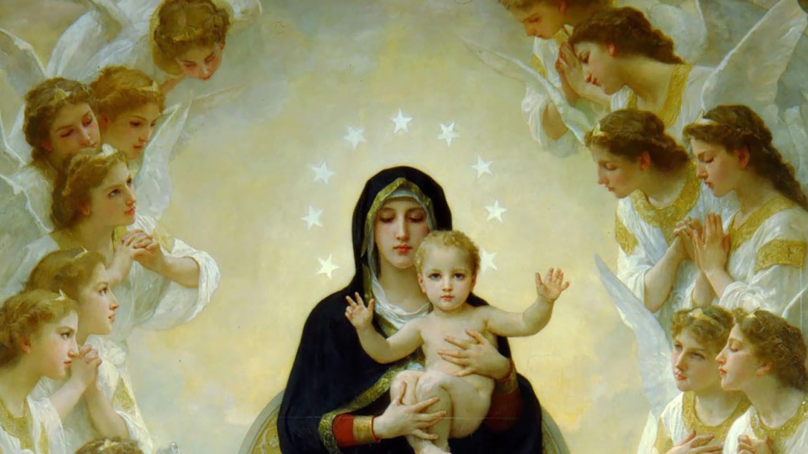 Beautiful Mother Mary and Jesus HD Wallpaper Daily Backgrounds in HD