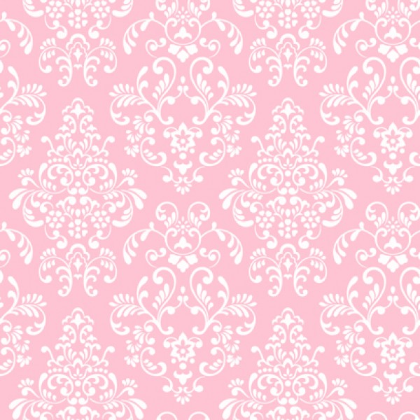 Pink White Damask Print Wallpaper - Wallpaper Brokers Melbourne