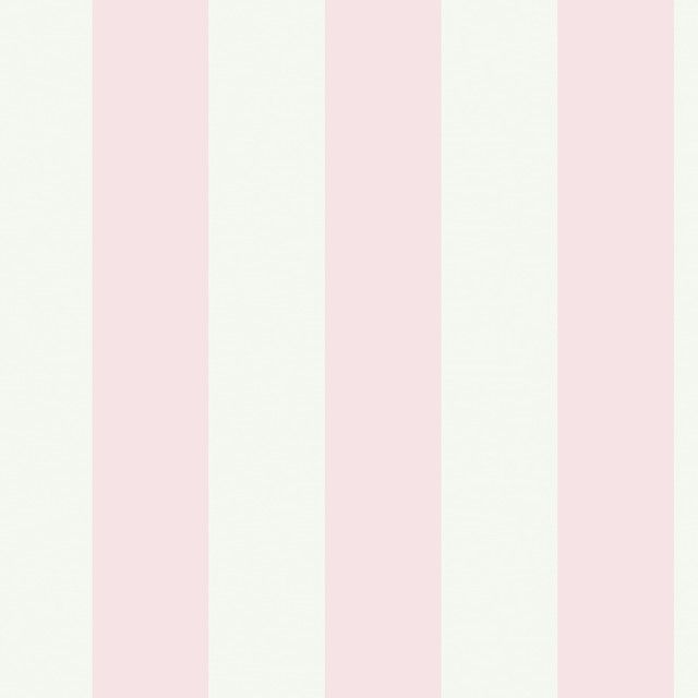 Silk Stripe White & Pink Wallpaper - Modern - Wallpaper - by