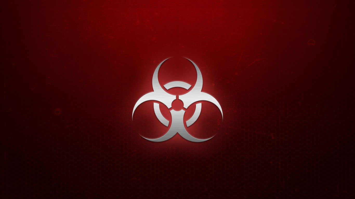 Wallpapers Radioactive Red Biohazard 1366x768 | #112509 #radioactive