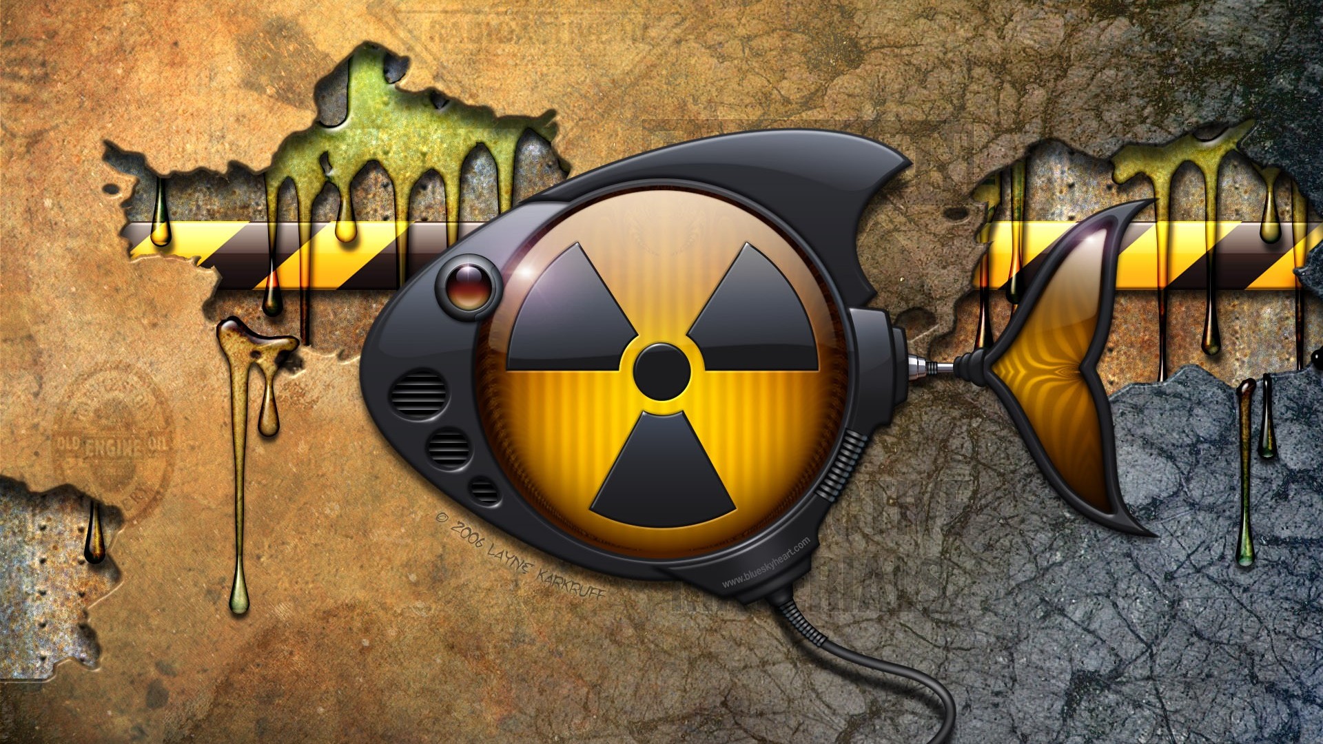 Nuclear Fish Radioactive Wallpaper - MixHD wallpapers
