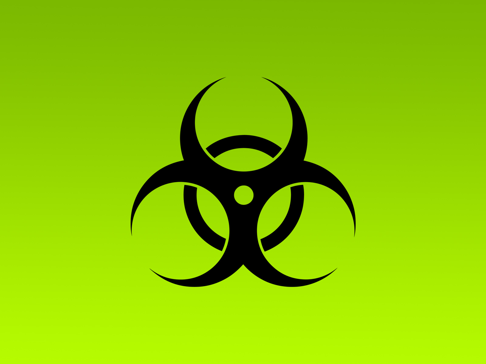 BioHazard - Radioactive Symbol HD Wallpapers | Wallpaper Hd Black
