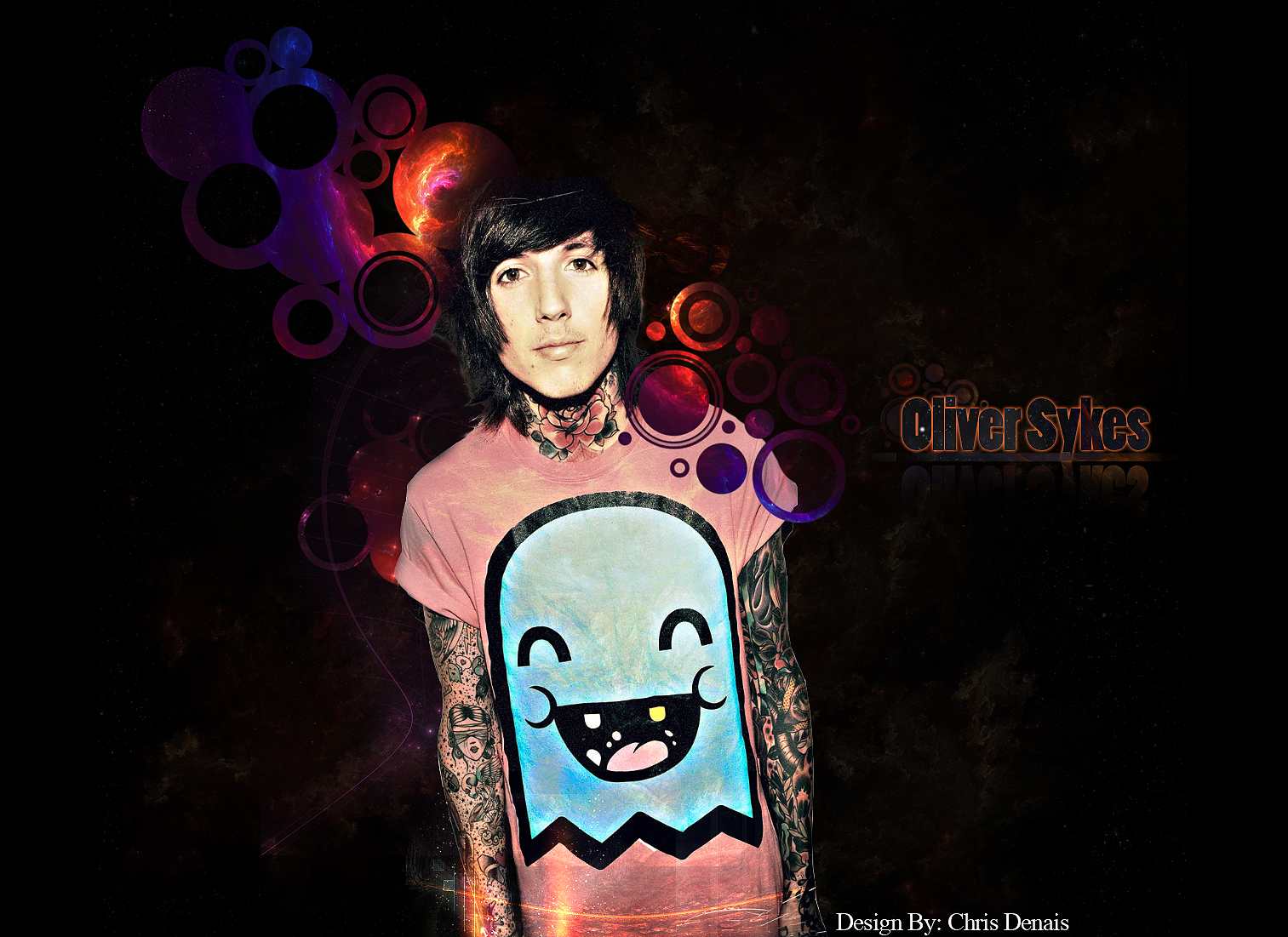 Oliver Sykes Wallpaper by ColdBodies on DeviantArt