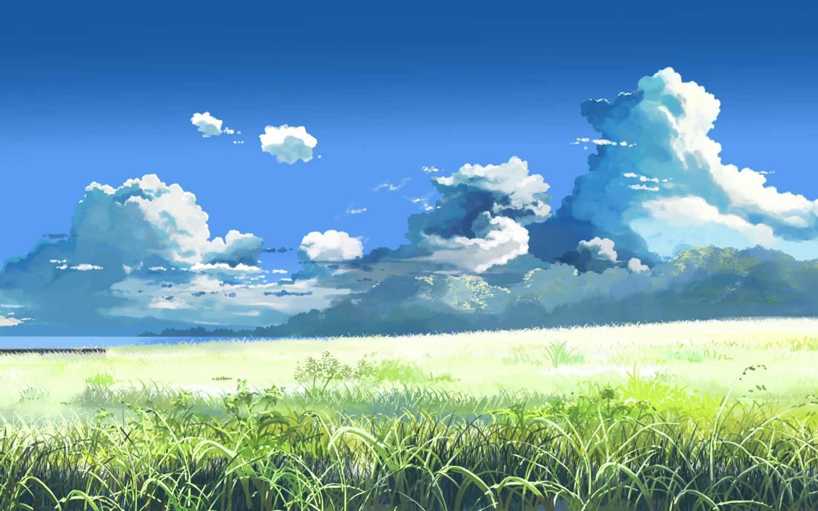 Anime Scenery Wallpaper 1681x1050 | ID:6816