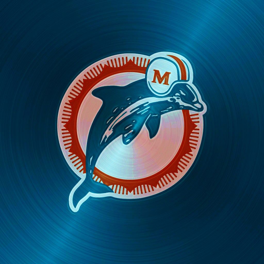 Free miami dolphins rough ipad 1024emsteel phone wallpaper by