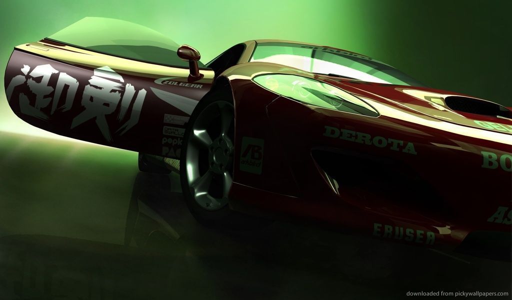 Download 1024x600 Ridge Racer HD Car Wallpaper