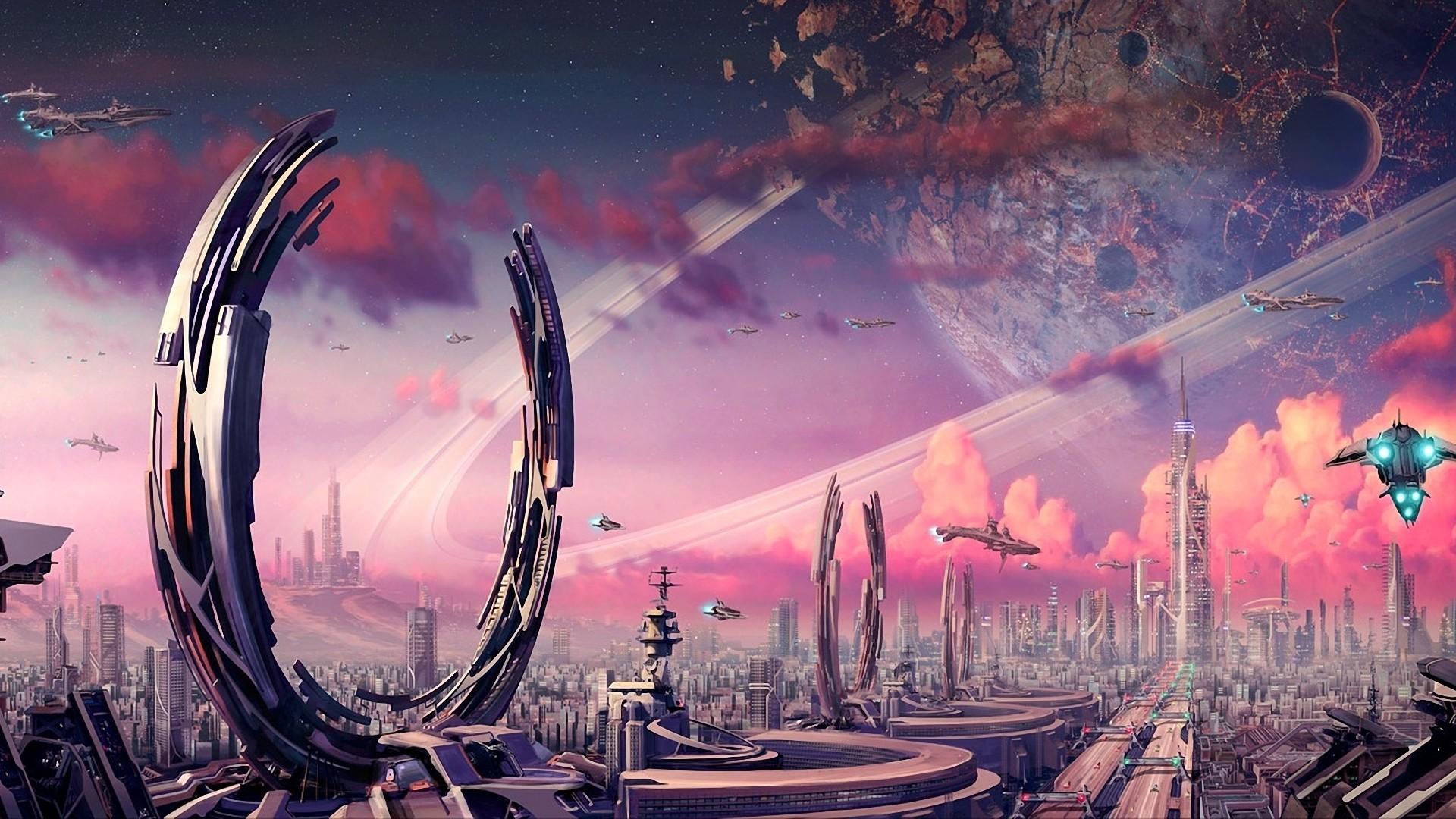artwork digital art fantasy art futurist futuristic wallpaper
