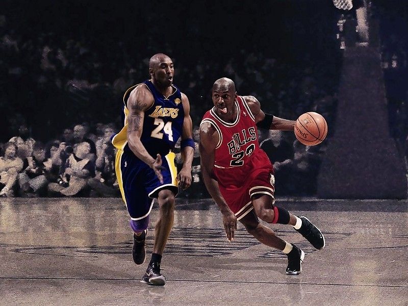 Kobe Bryant Vs Michael Jordan wallpaper free desktop backgrounds