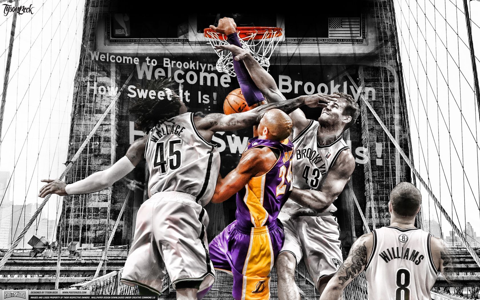 Kobe bryant wallpaper dunk 2 HD Wallpaper Basketball Backgrounds
