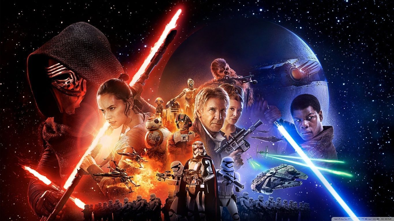 Star Wars - The Force Awakens HD desktop wallpaper Widescreen