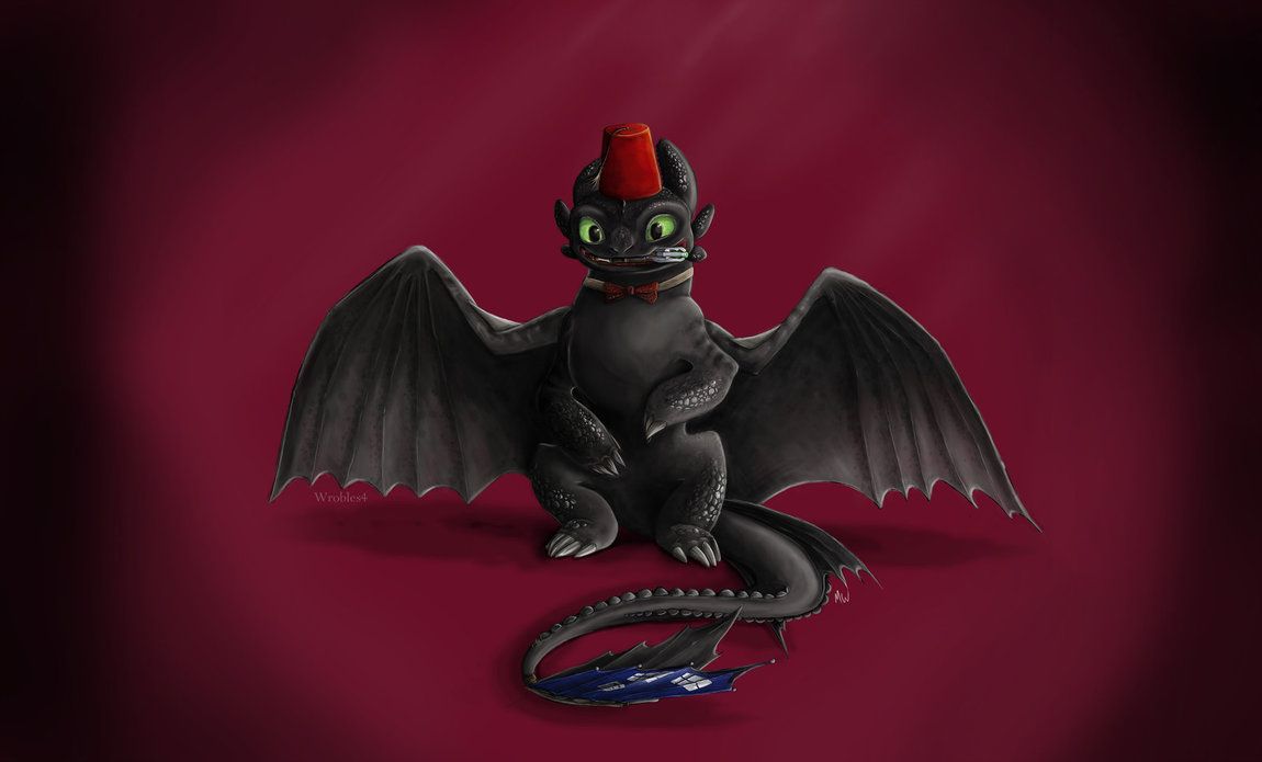 Doctor Toothless - wallpaper by wrobles4 on DeviantArt