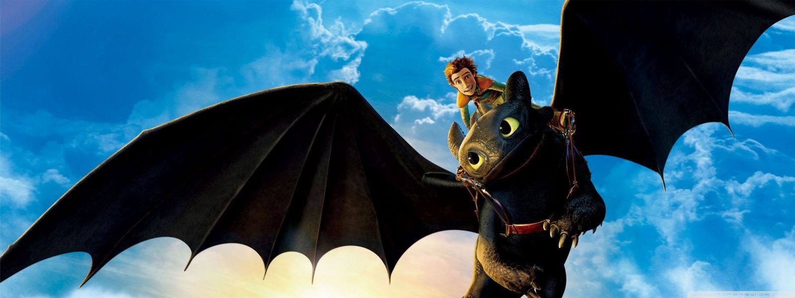 Hiccup and Toothless HD desktop wallpaper : High Definition ...