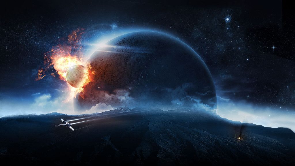 High Resolution Space Wallpapers Widescreen 1024x576