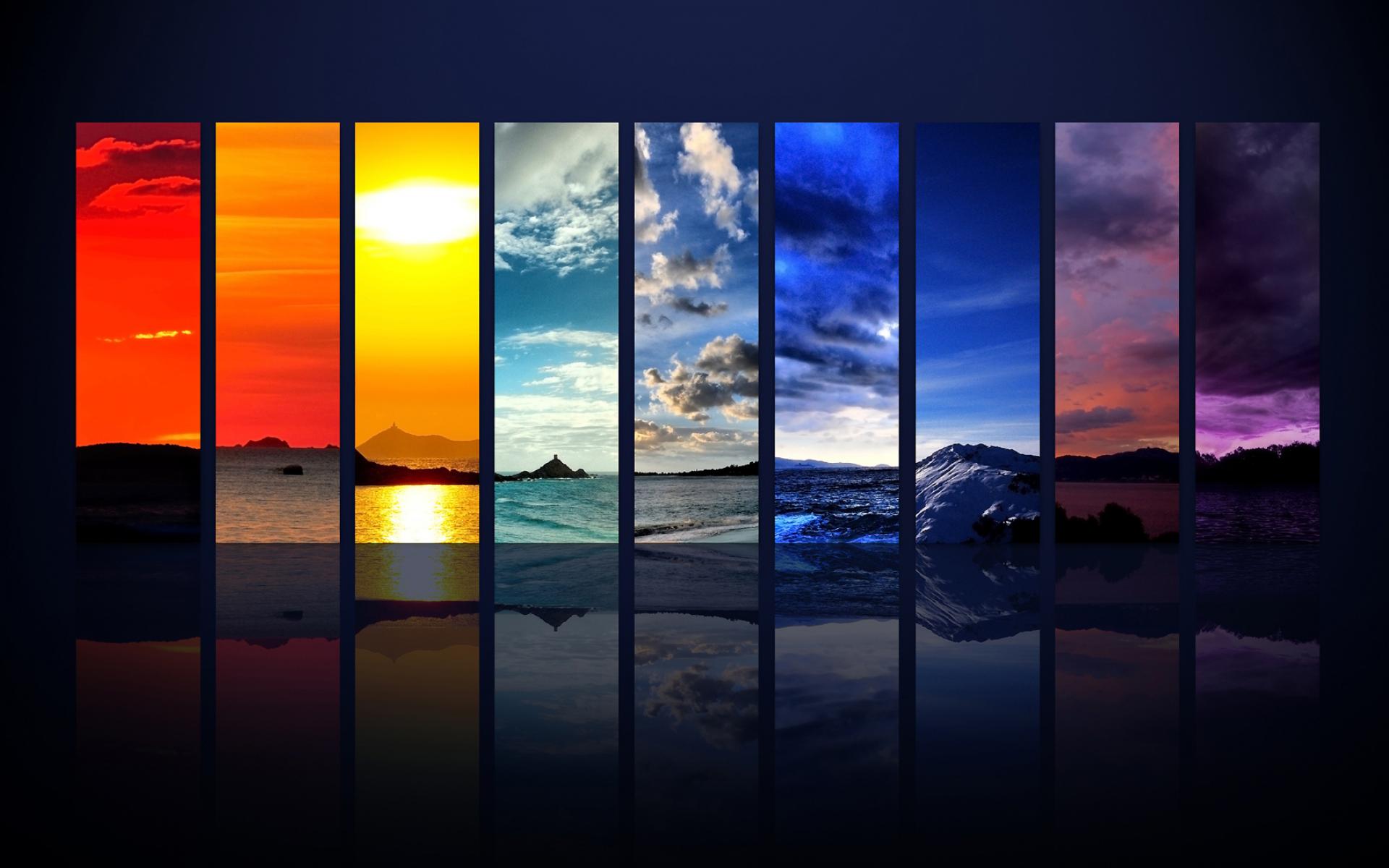 1080p HDTV Spectrum of the Sky background picture 1920x1200 For 20 ...