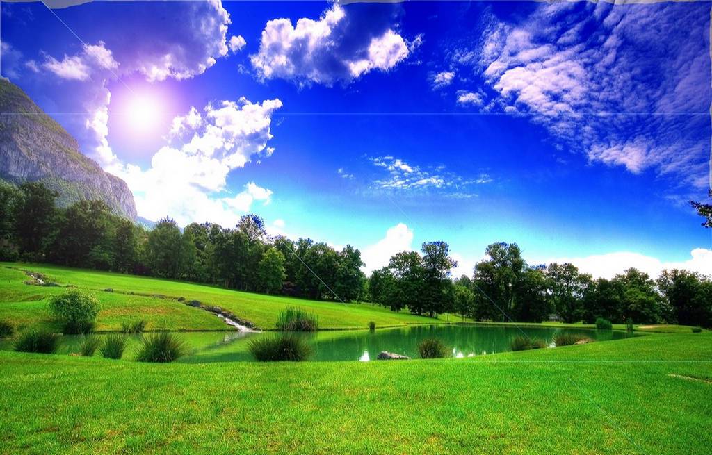 beautiful high quality green landscape wallpapers | wallpapers55 ...