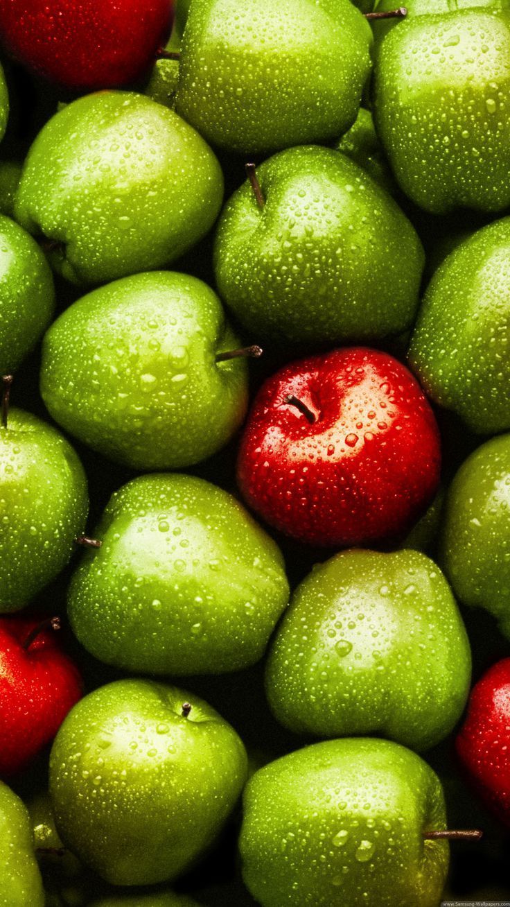 Download Green Red Apples iPhone 6 Plus HD Wallpaper | iPhone ...