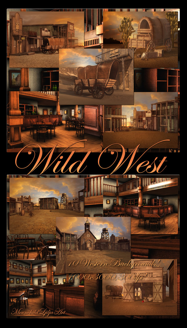 Wild West Backgrounds by moonchild-ljilja on DeviantArt