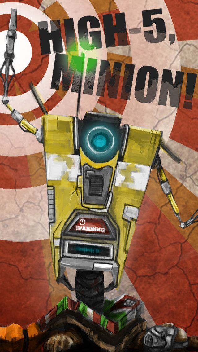 I made a Claptrap Gif I thought /r/Borderlands might like ...