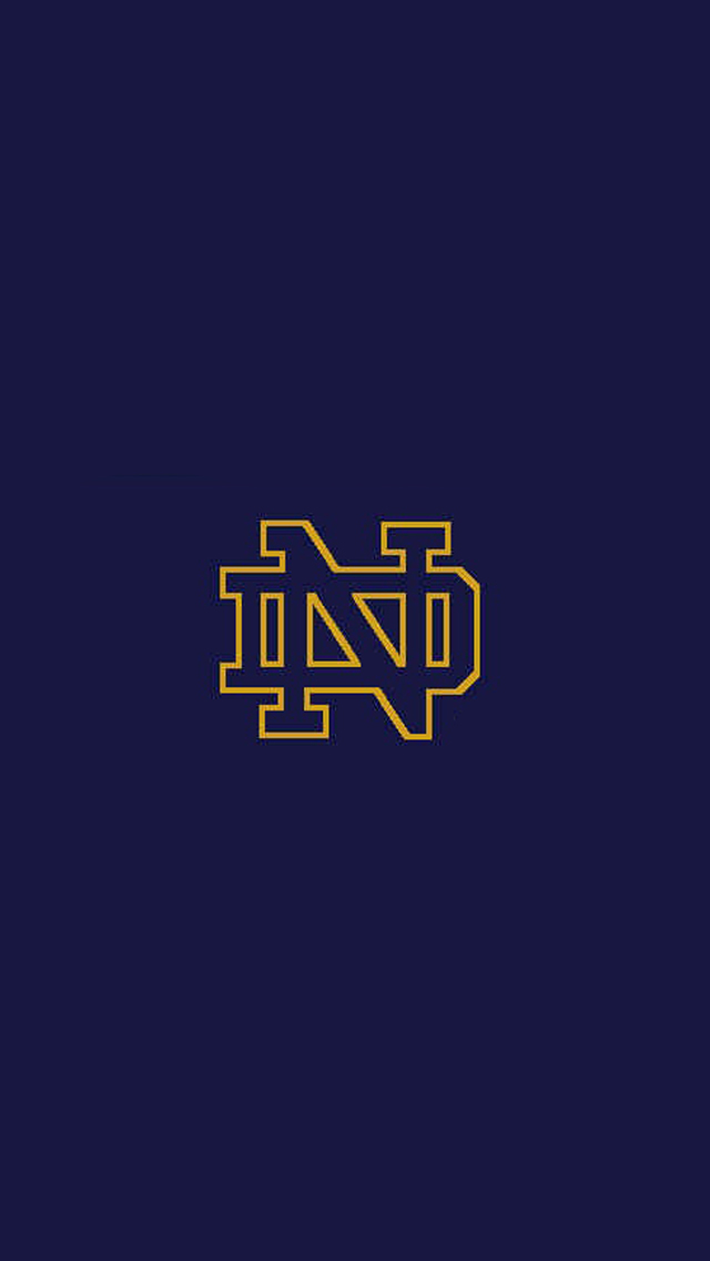 IWallpapers - Notre Dame logo background football wallpapers