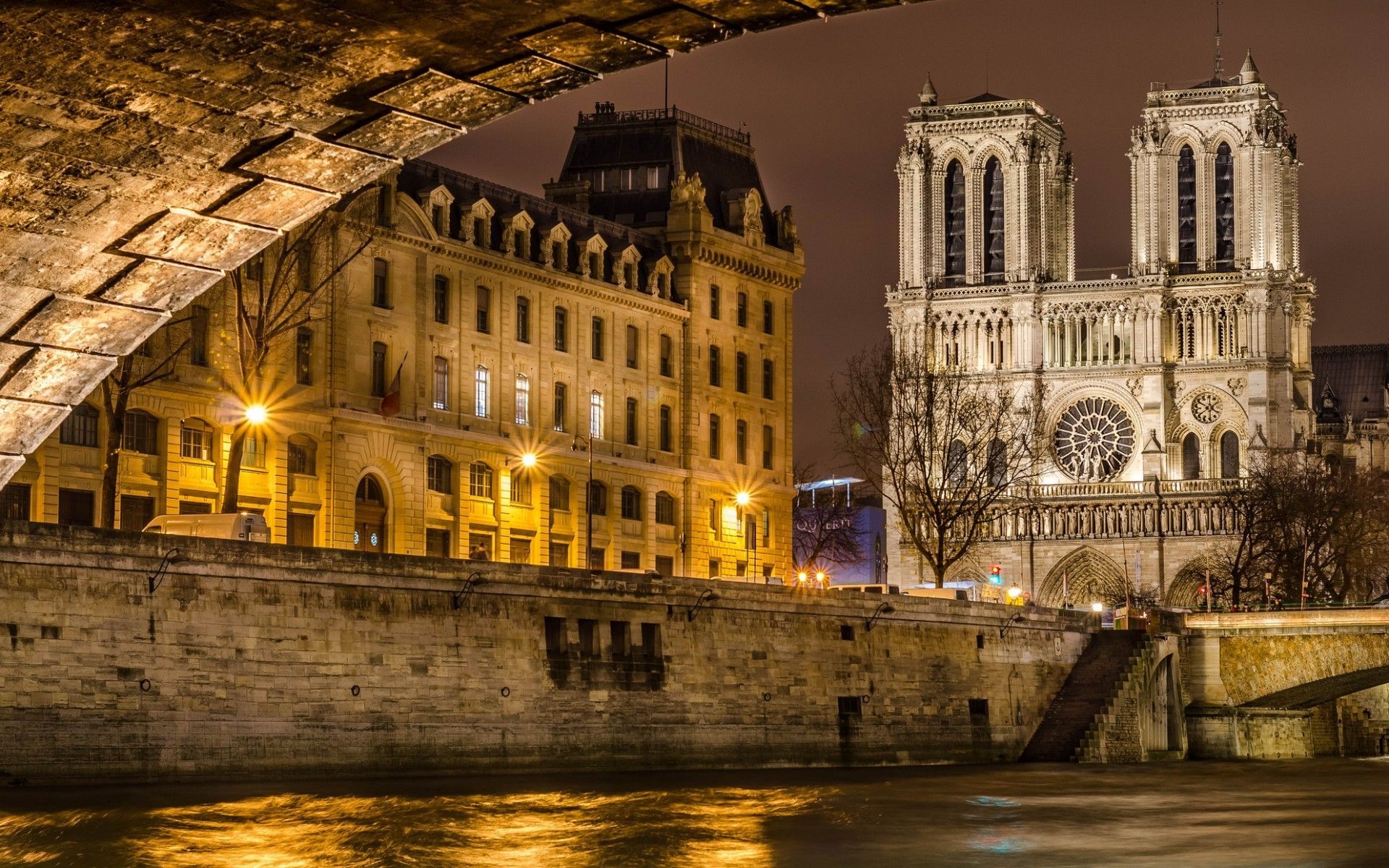 cathedral of notre dame wallpaper Download