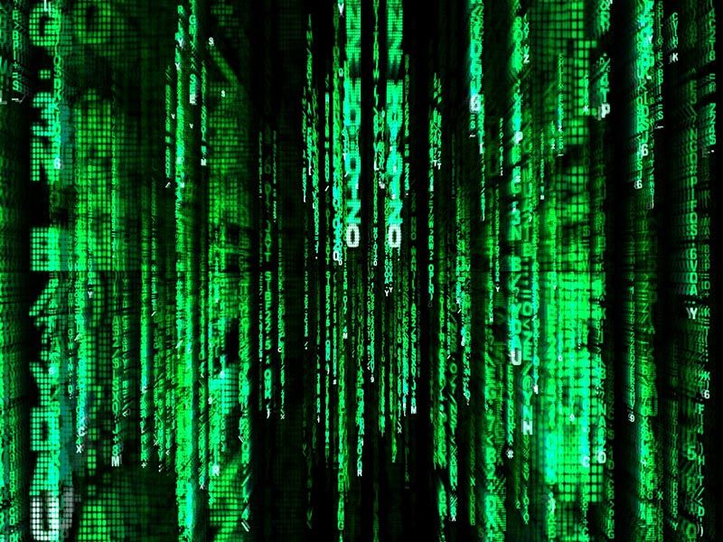 Matrix 3d theme desktop : Share files Online