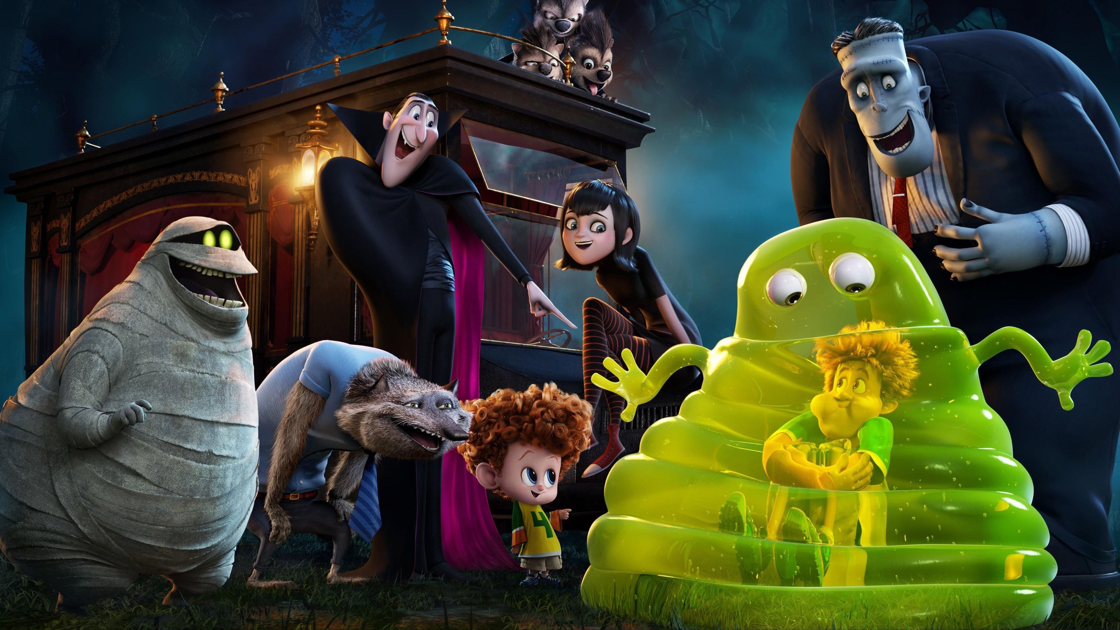 Hotel Transylvania 2 2015 Wallpapers HD Backgrounds