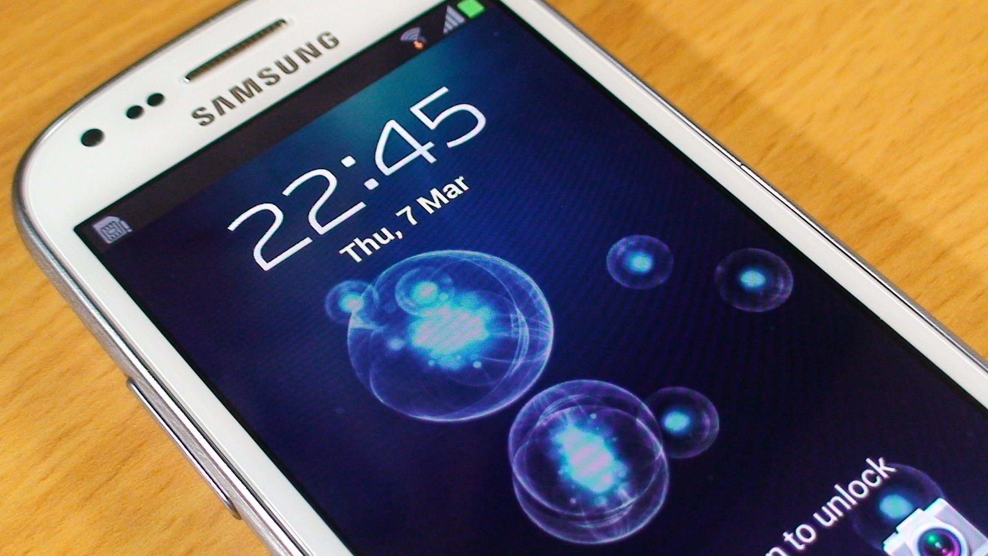 How to set up wallpaper on Samsung Galaxy S3 Mini - YouTube