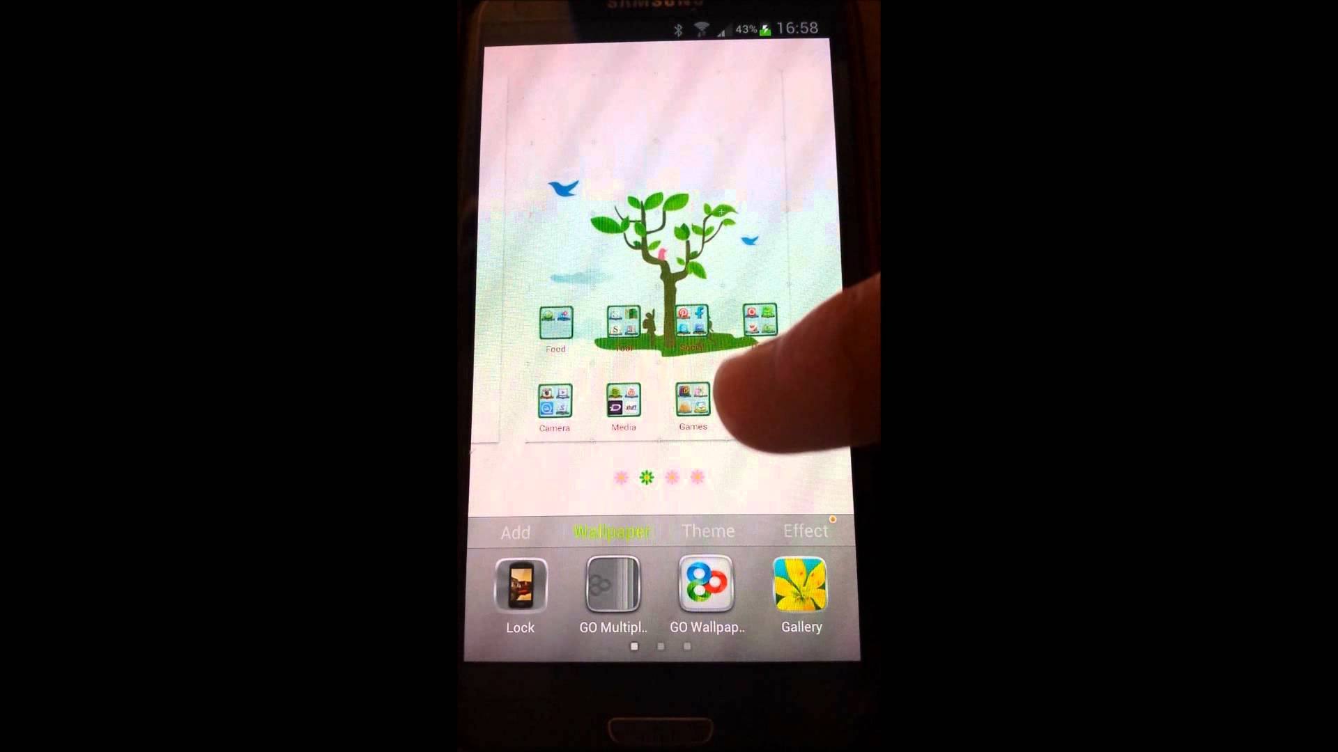 Tutorial Set Up Android Video Live Wallpaper - YouTube