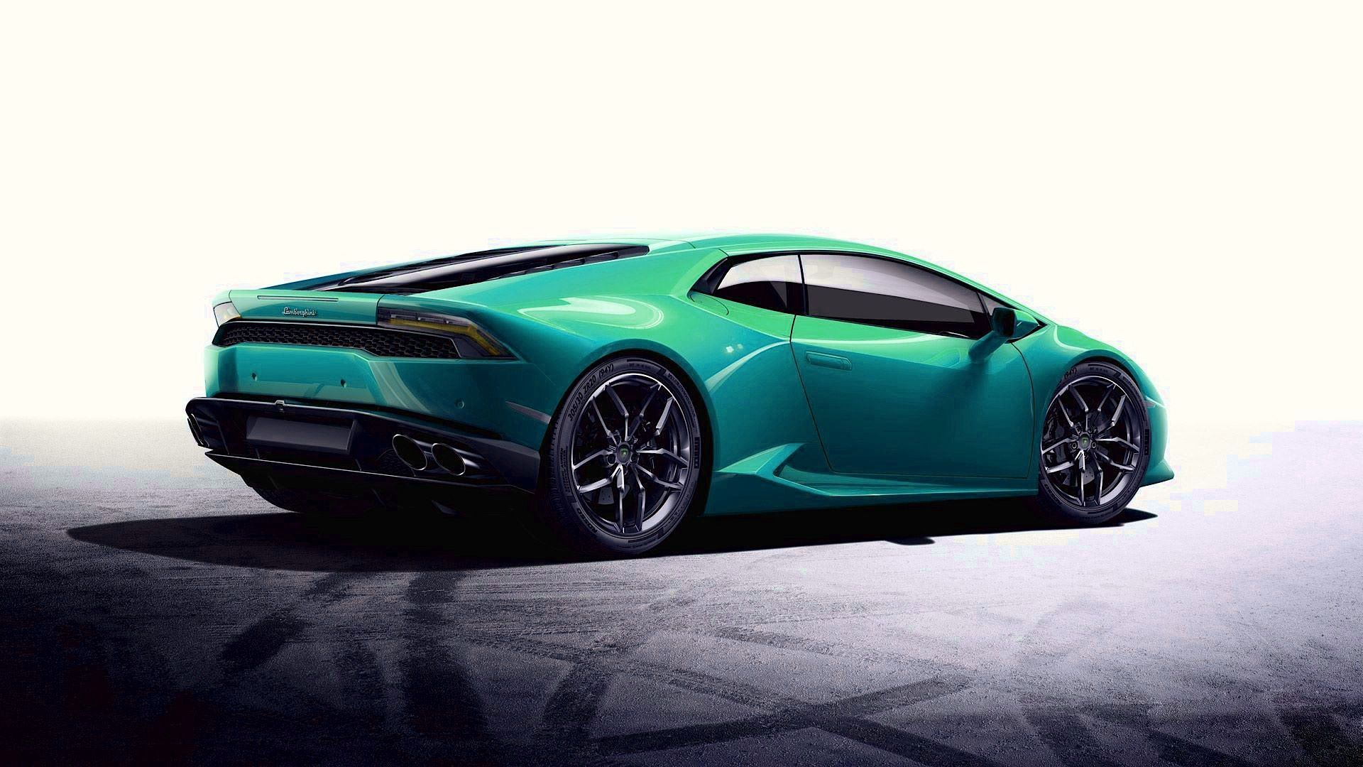 Blue Green Lamborghini Huracan Wallpaper