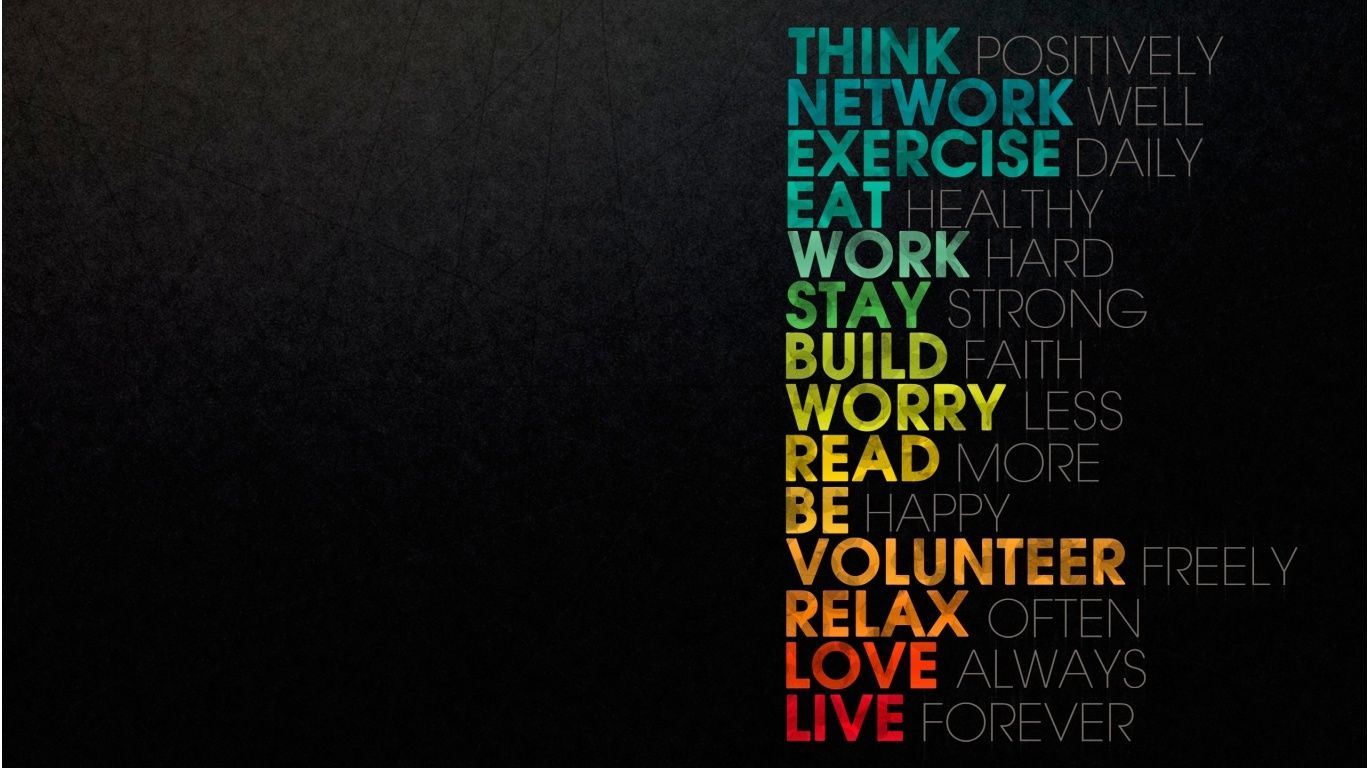 Think Positively - 1368x768 - 296618