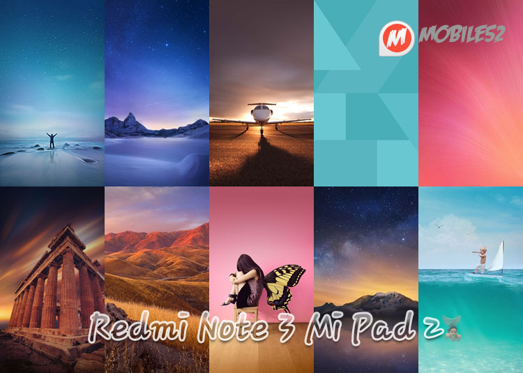 Xiaomi Mi-pad 2 Redmi note 3 stock wallpaper
