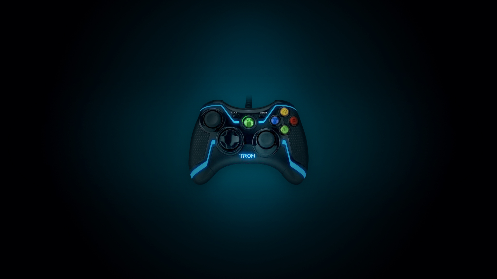 Download wallpaper xbox, game pad, the throne, tron, style, neon ...