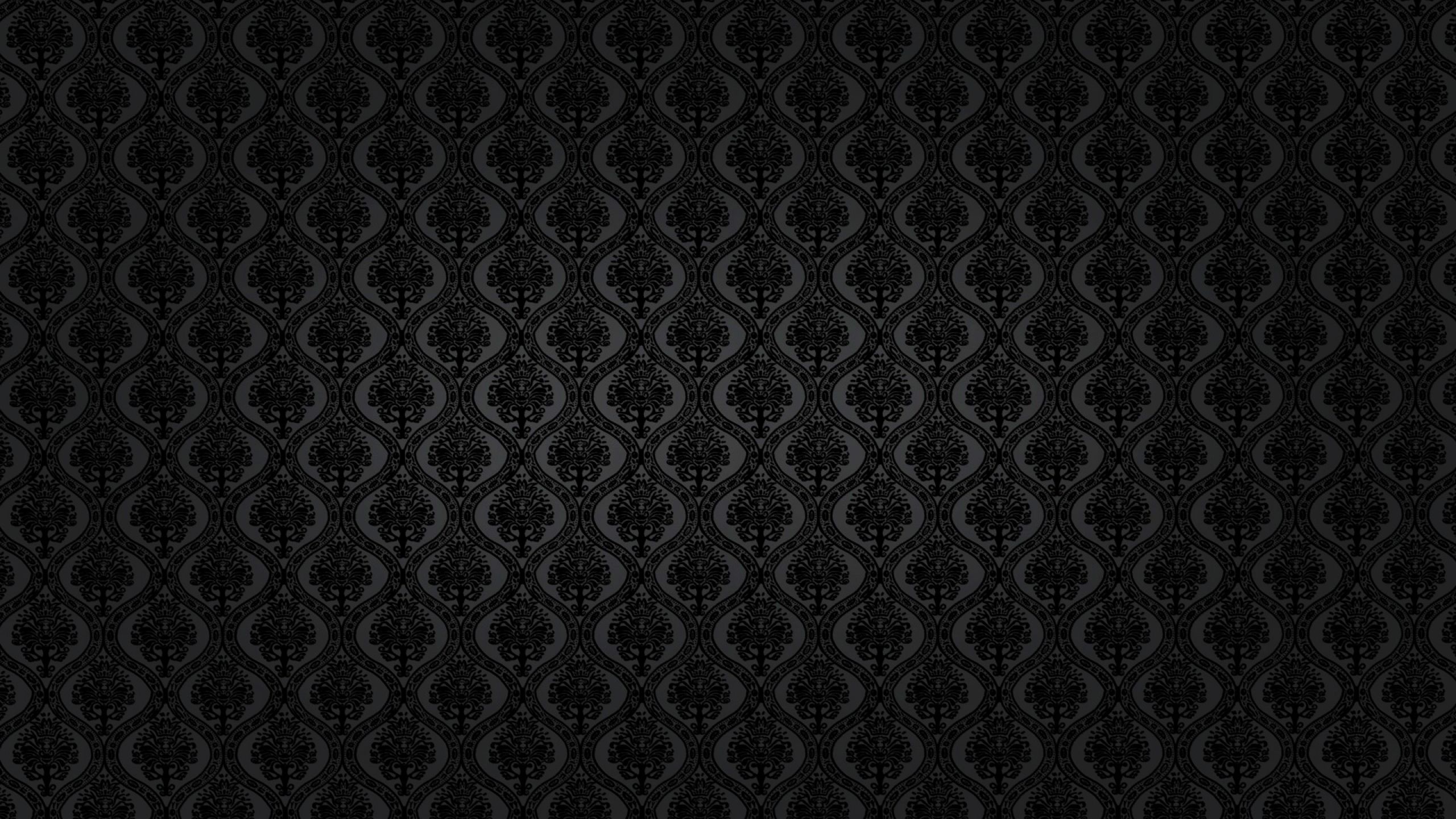 Download Wallpaper 2560x1440 Texture, Circles, Black, Dark Mac ...