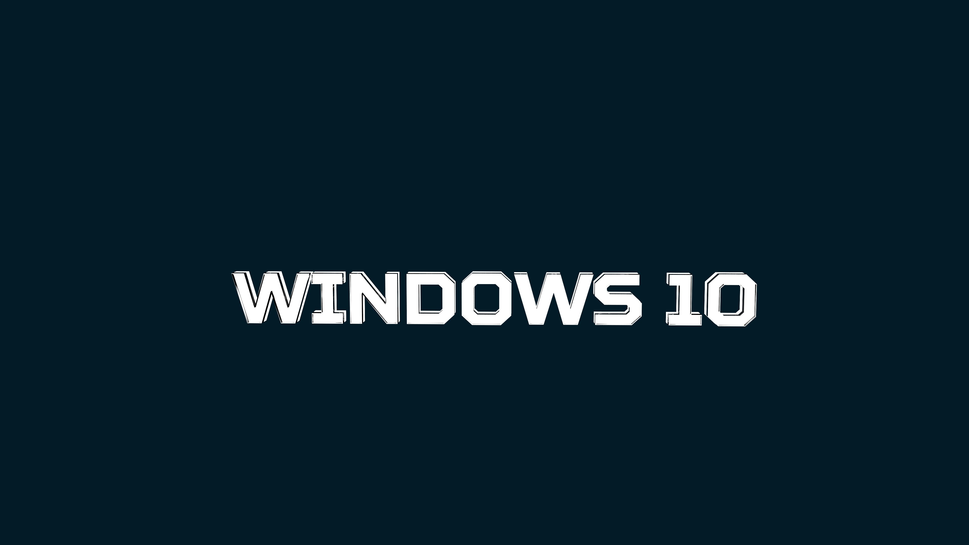 WINDOWS 10 microsoft computer wallpaper | 3840x2160 | 676070 ...