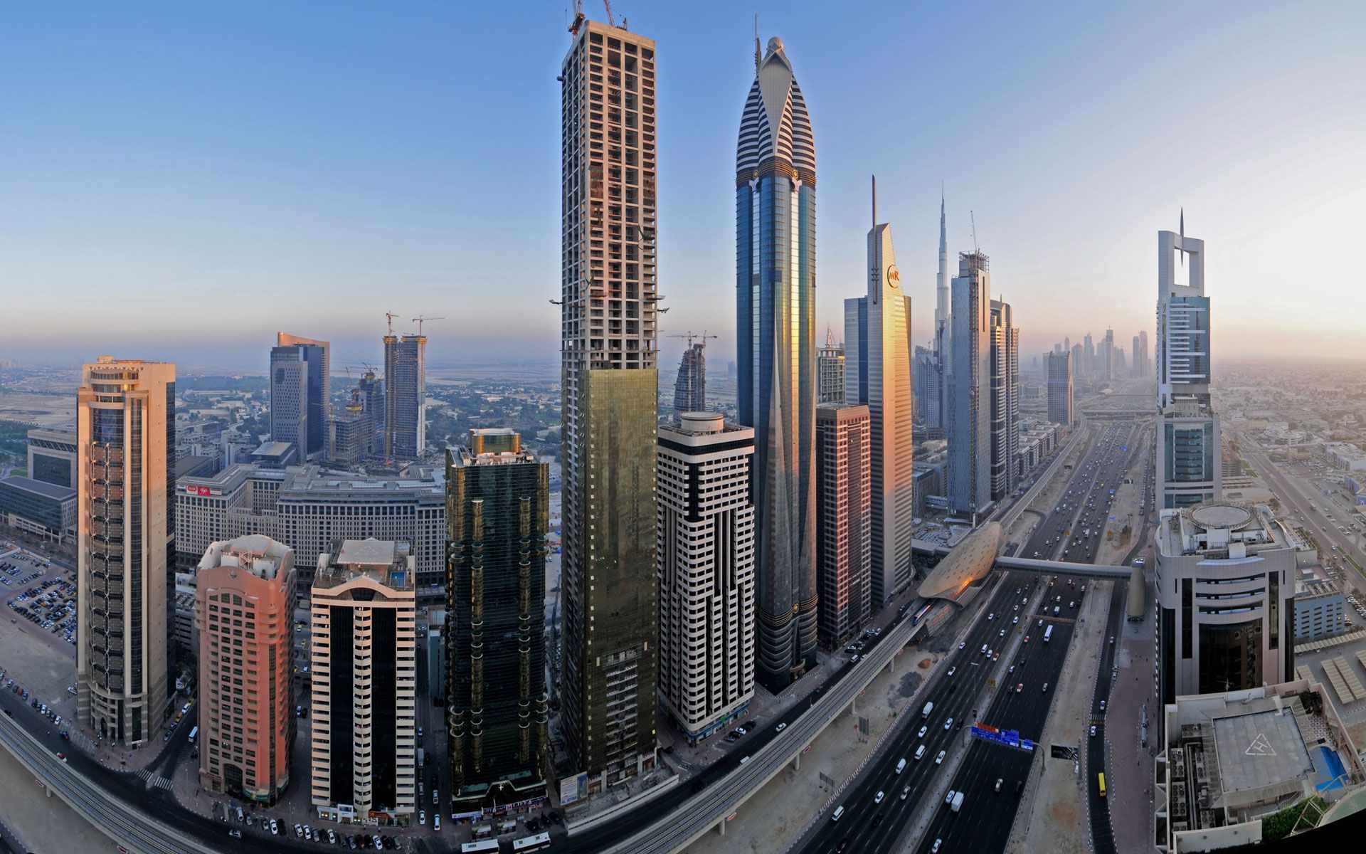 Downtown Dubai Widescreen Wallpapers HD Backgrounds