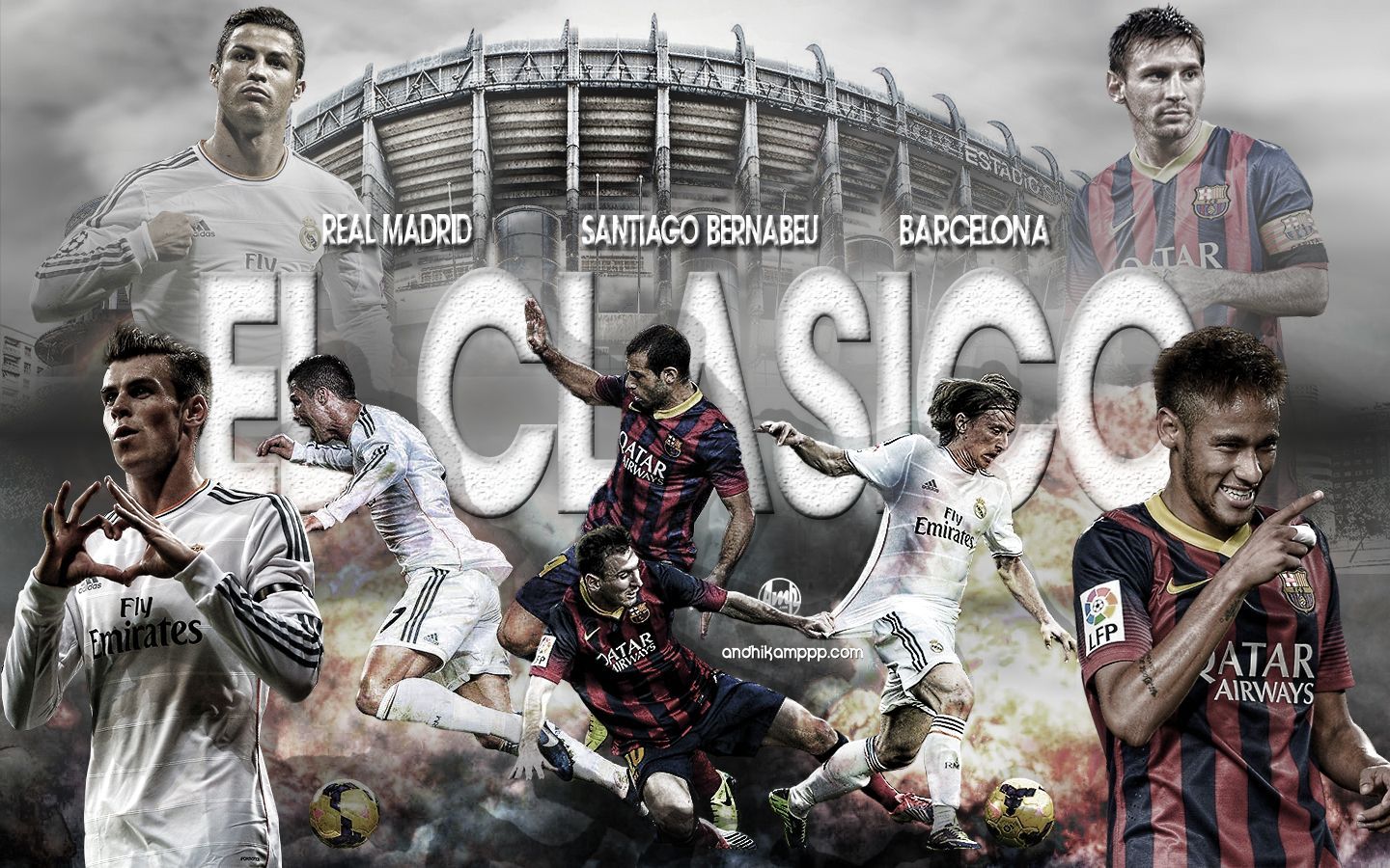 Download Barcelona Vs Real Madrid 2014 Wallpaper Images #oKvYp